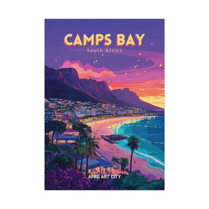 🇿🇦 South Africa - Camps Bay ｜ Poster