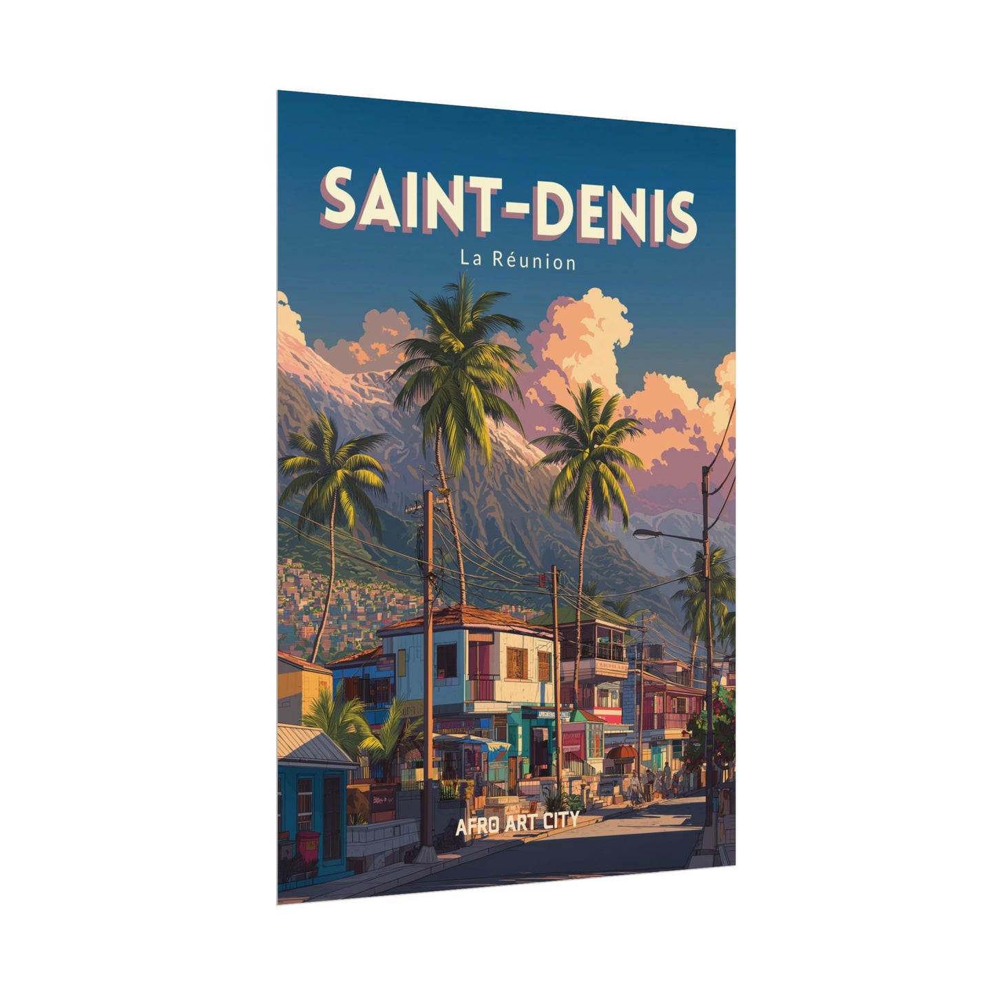 La Réunion - Saint-Denis｜Poster