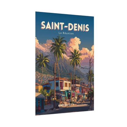 La Réunion - Saint-Denis｜Poster
