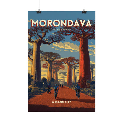 🇲🇬 Madagascar - Morondava｜Poster