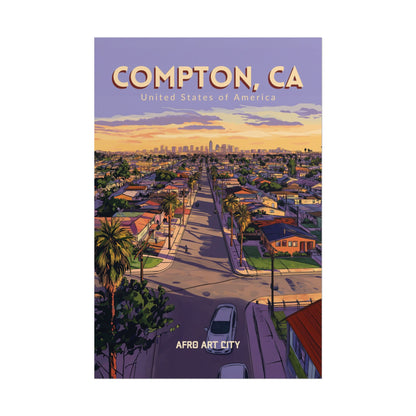 United States - California, Compton｜ Poster