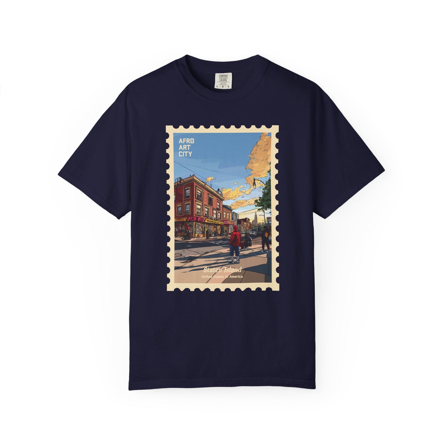 United States - New York, Staten Island | Postcards Travel T-Shirt