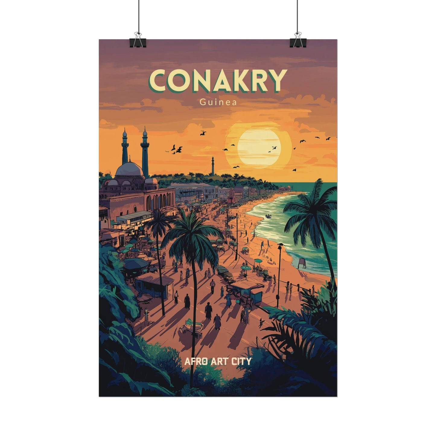 🇬🇳 Guinea - Conakry ｜ Poster
