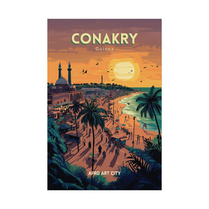 🇬🇳 Guinea - Conakry ｜ Poster