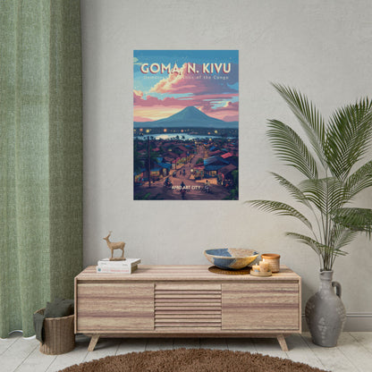 🇨🇩 Congo - Goma, North Kivu ｜ Poster