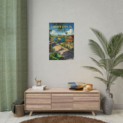 🇺🇸 United States - Liberty City, FL ｜ Poster