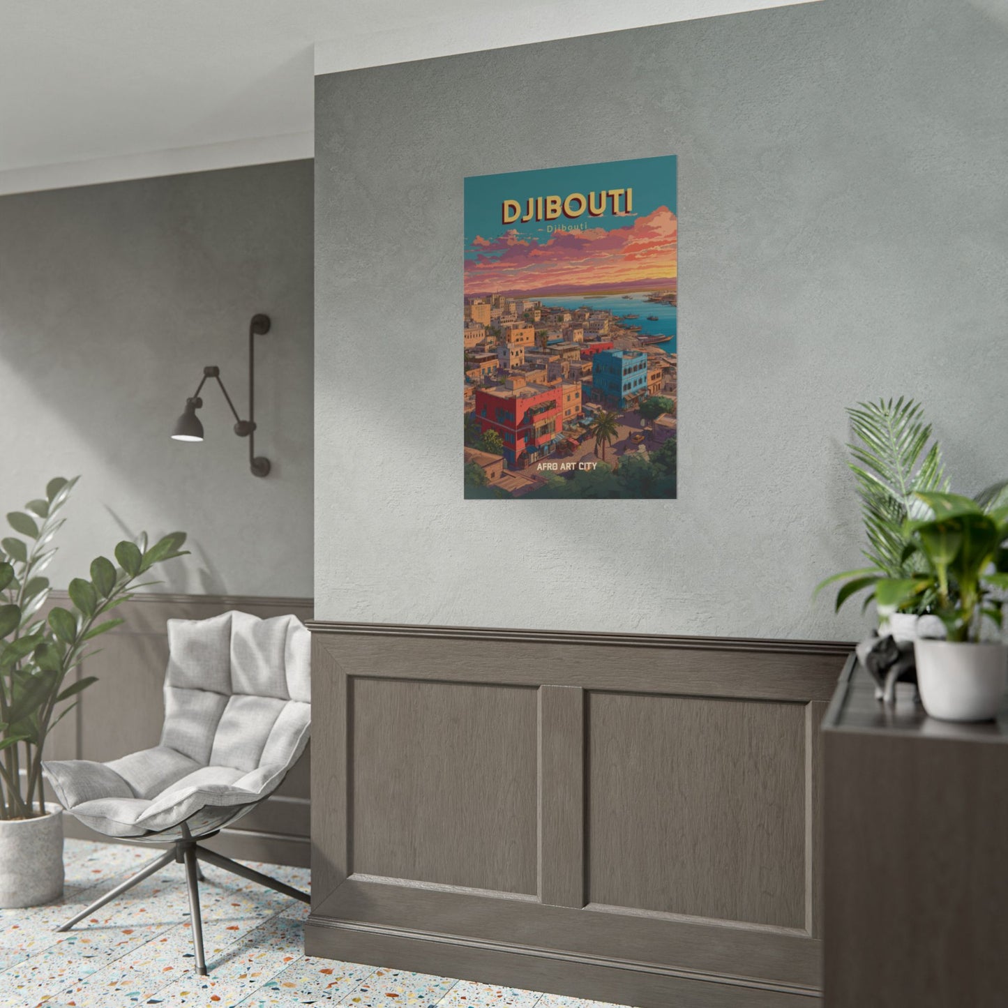 Djibouti - Djibouti City ｜ Poster