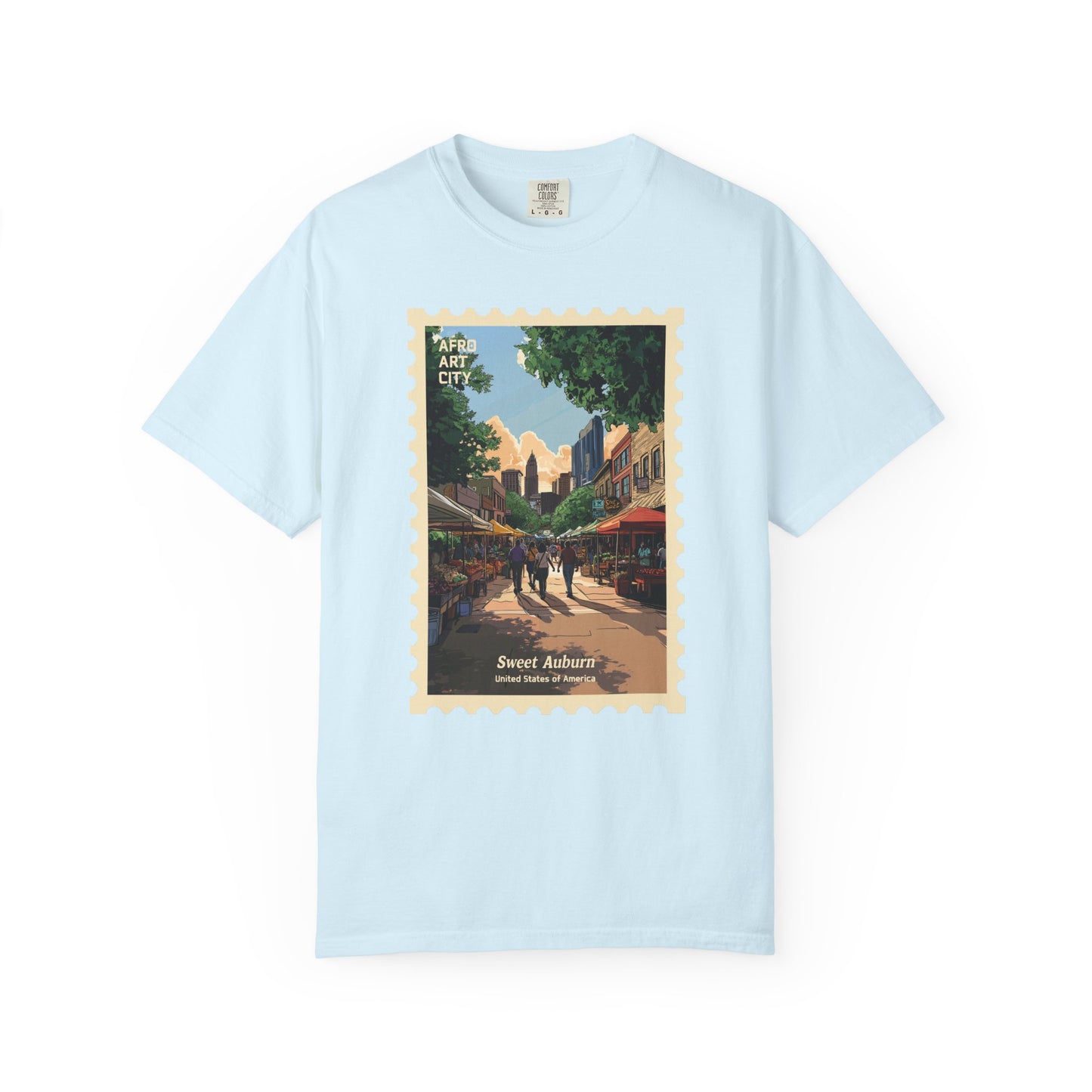 United States - Georgia, Sweet Auburn | Postcards Travel T-Shirt