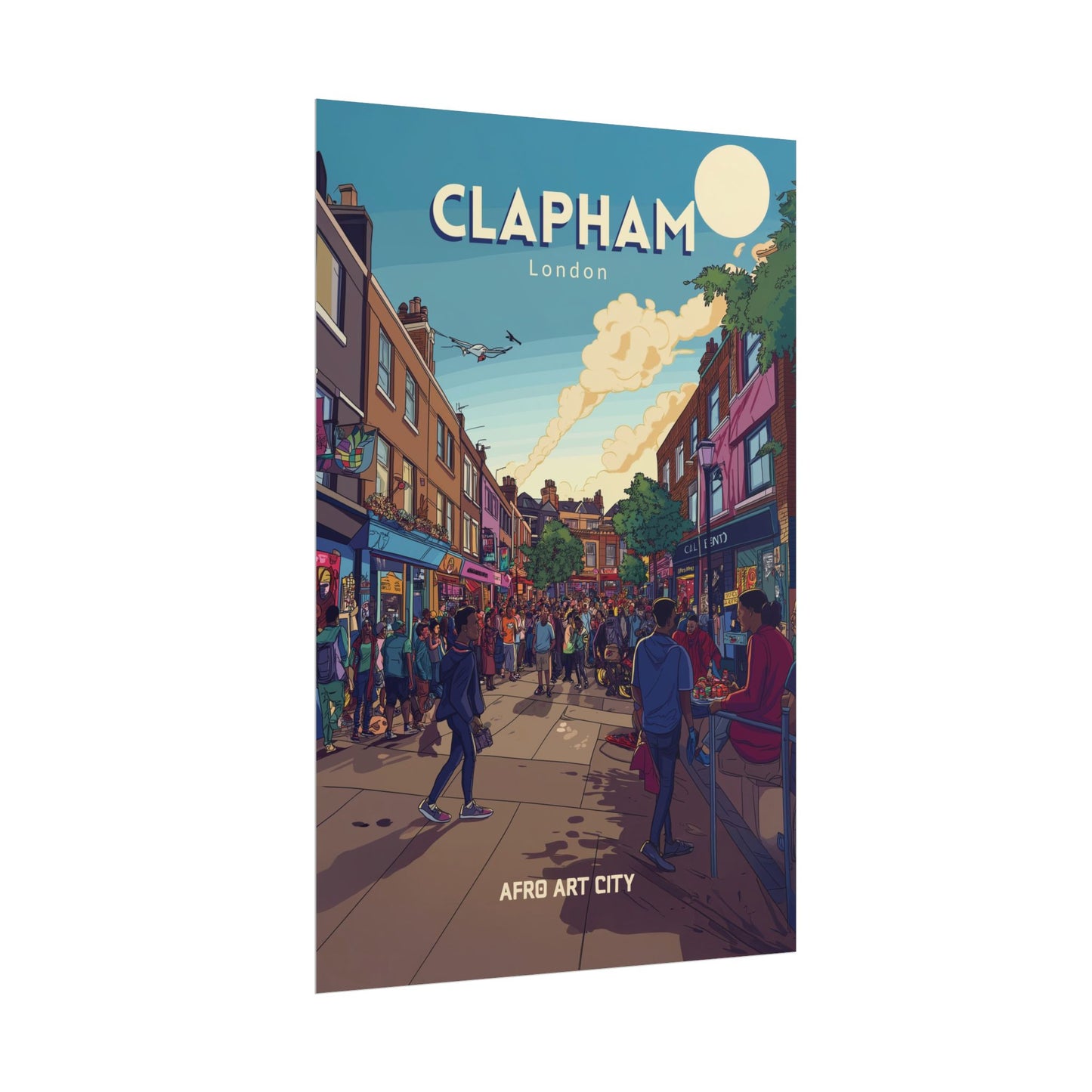🇬🇧 United Kingdom - Clapham ｜ Poster