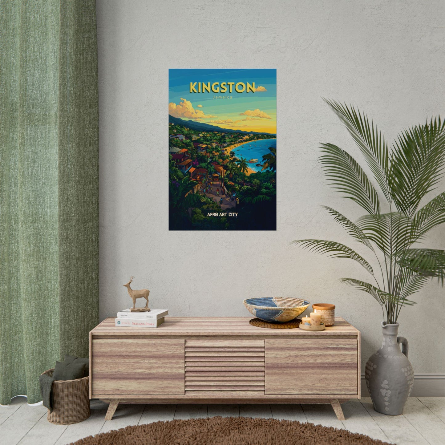🇯🇲 Jamaica - Kingston ｜ Poster