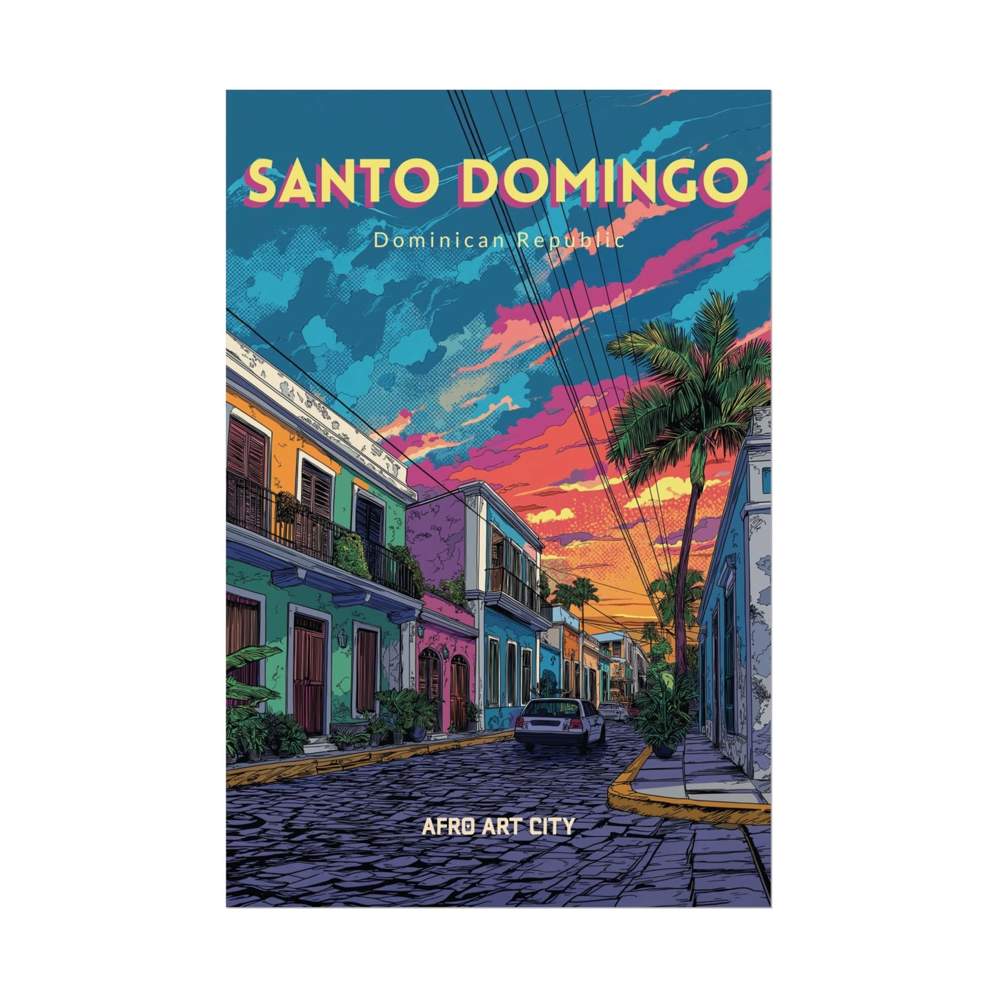 Dominican Republic - Santo Domingo ｜ Poster