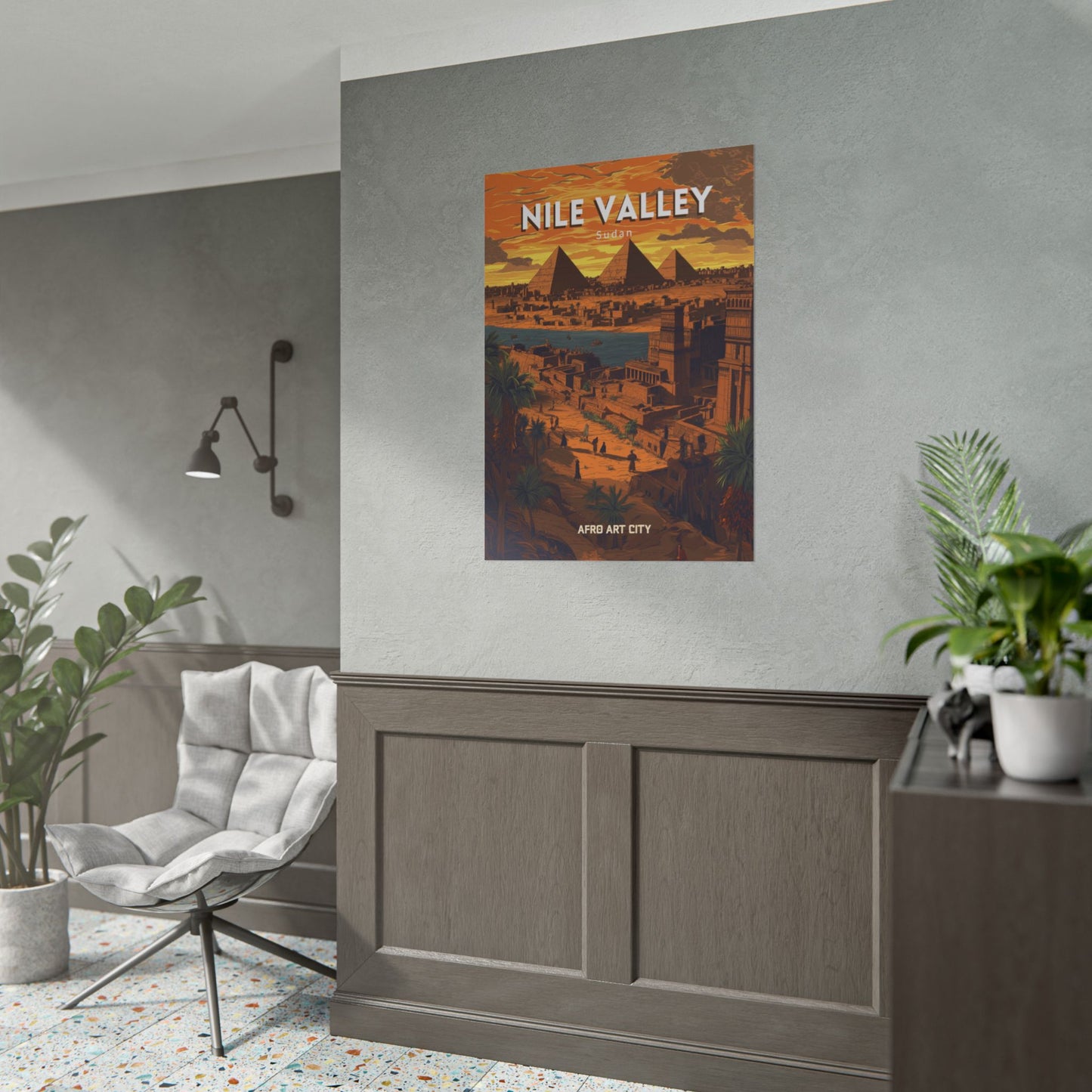Sudan - Nile Valley ｜ Poster
