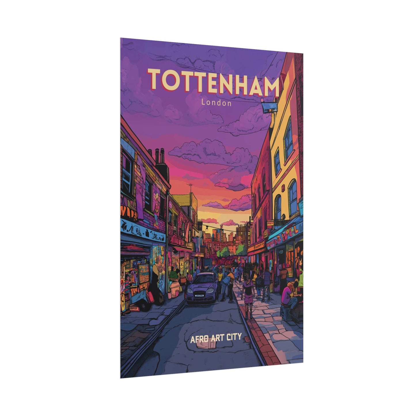 🇬🇧 United Kingdom - Tottenham ｜ Poster