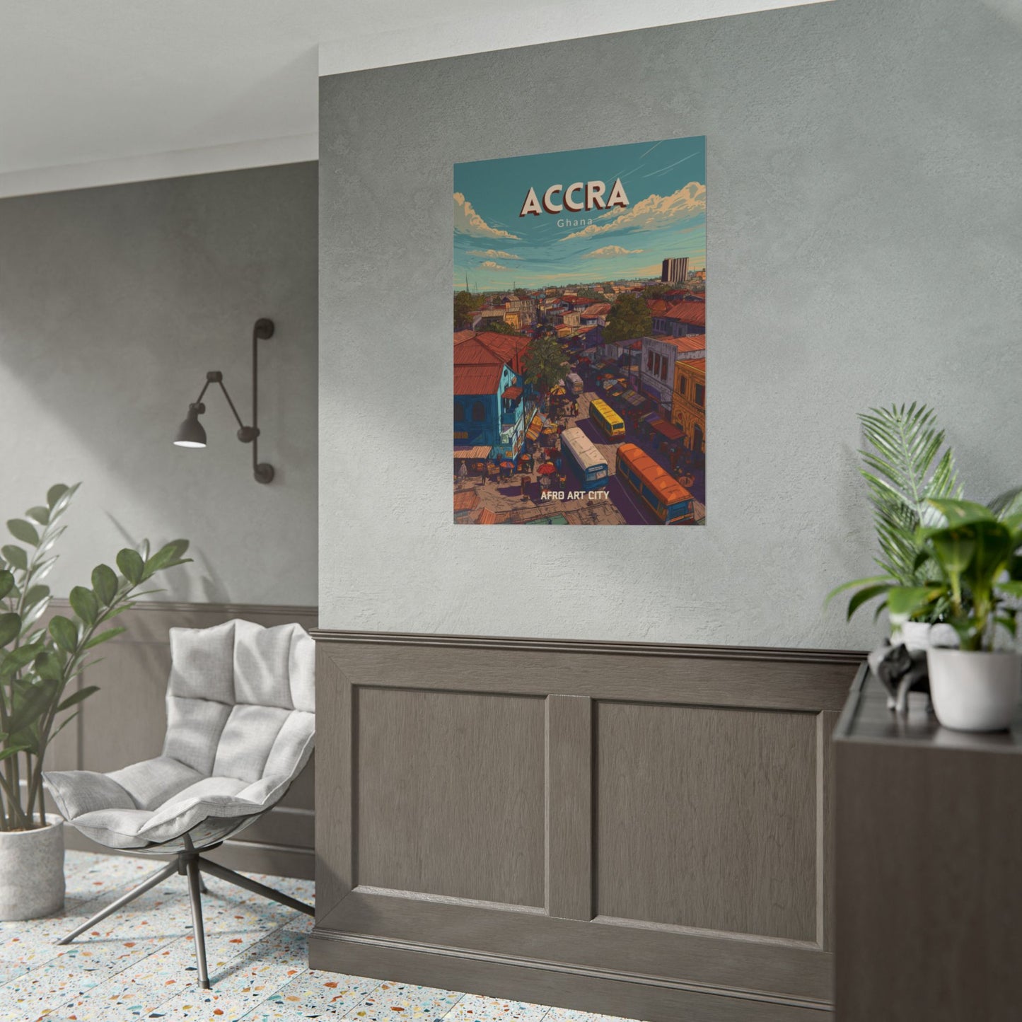 Ghana - Accra ｜ Poster