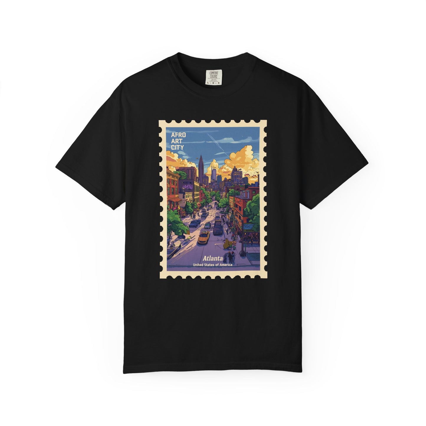 United States - Georgia, Atlanta | Postcards Travel T-Shirt