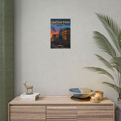 🇫🇷 Château d'Eau, Paris - France ｜ Poster