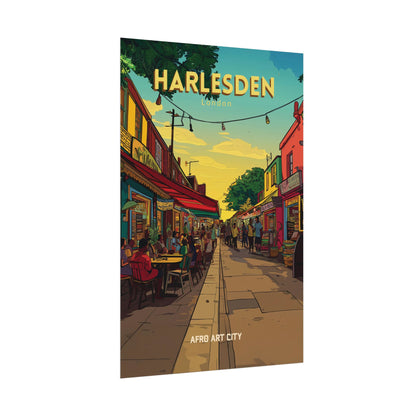 🇬🇧 United Kingdom - Harlesden ｜ Poster