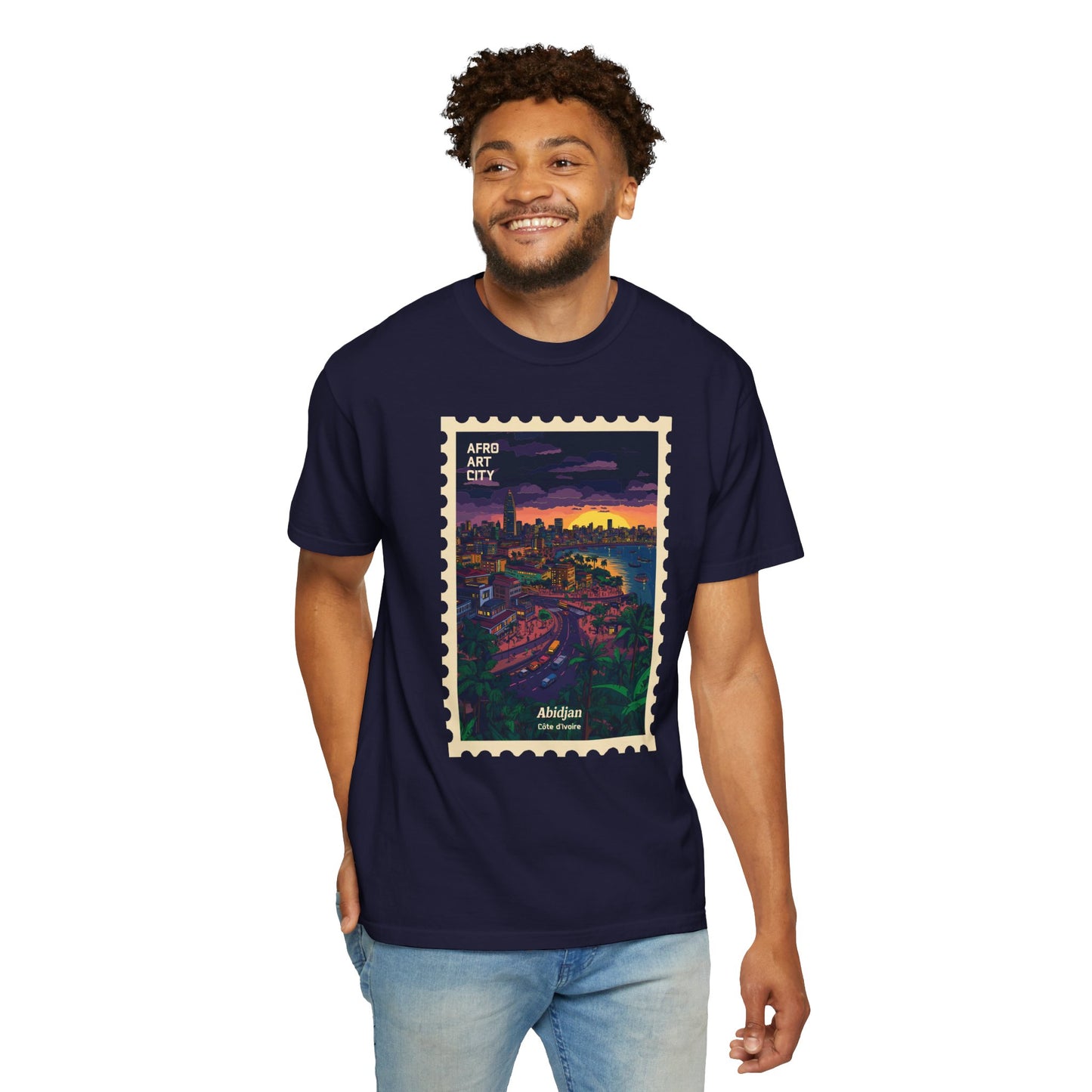 Cote d'Ivoire - Abidjan | Postcards Travel T-Shirt