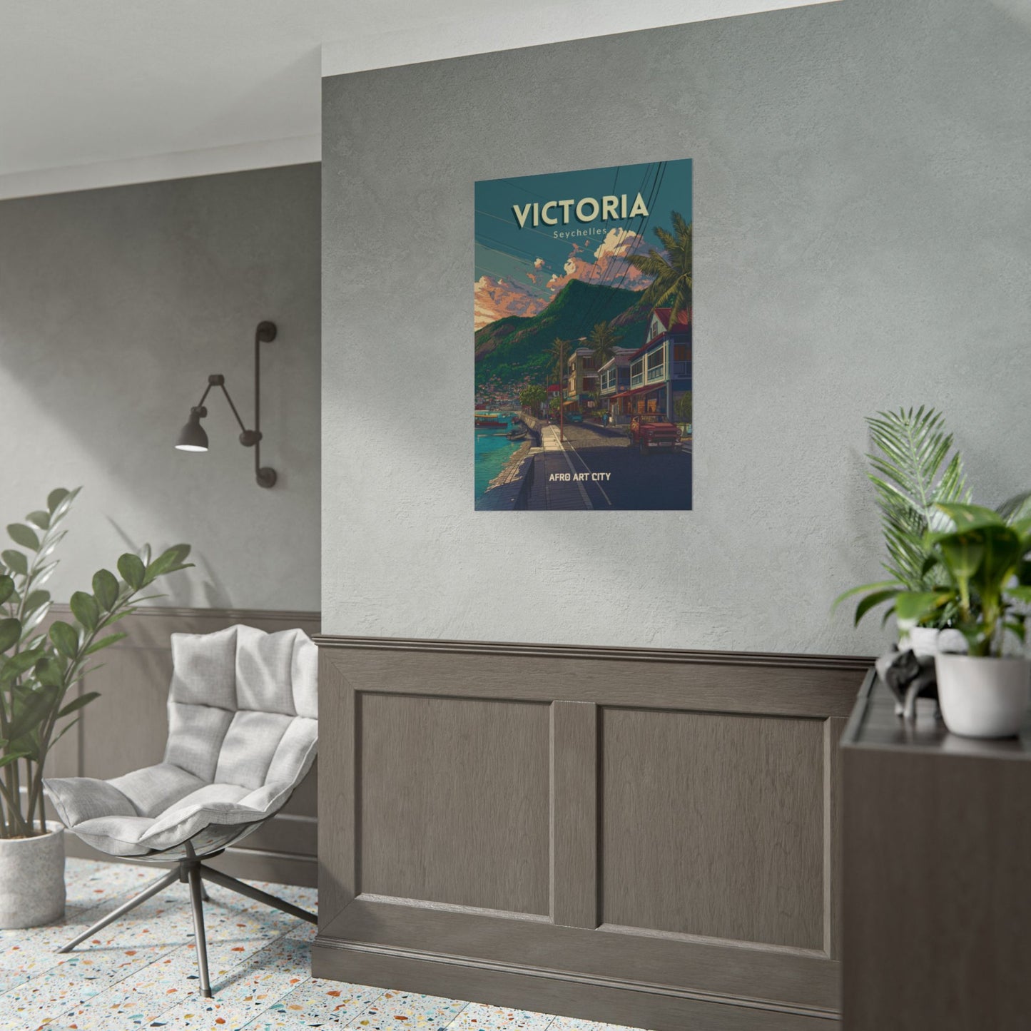 Seychelles - Victoria ｜ Poster