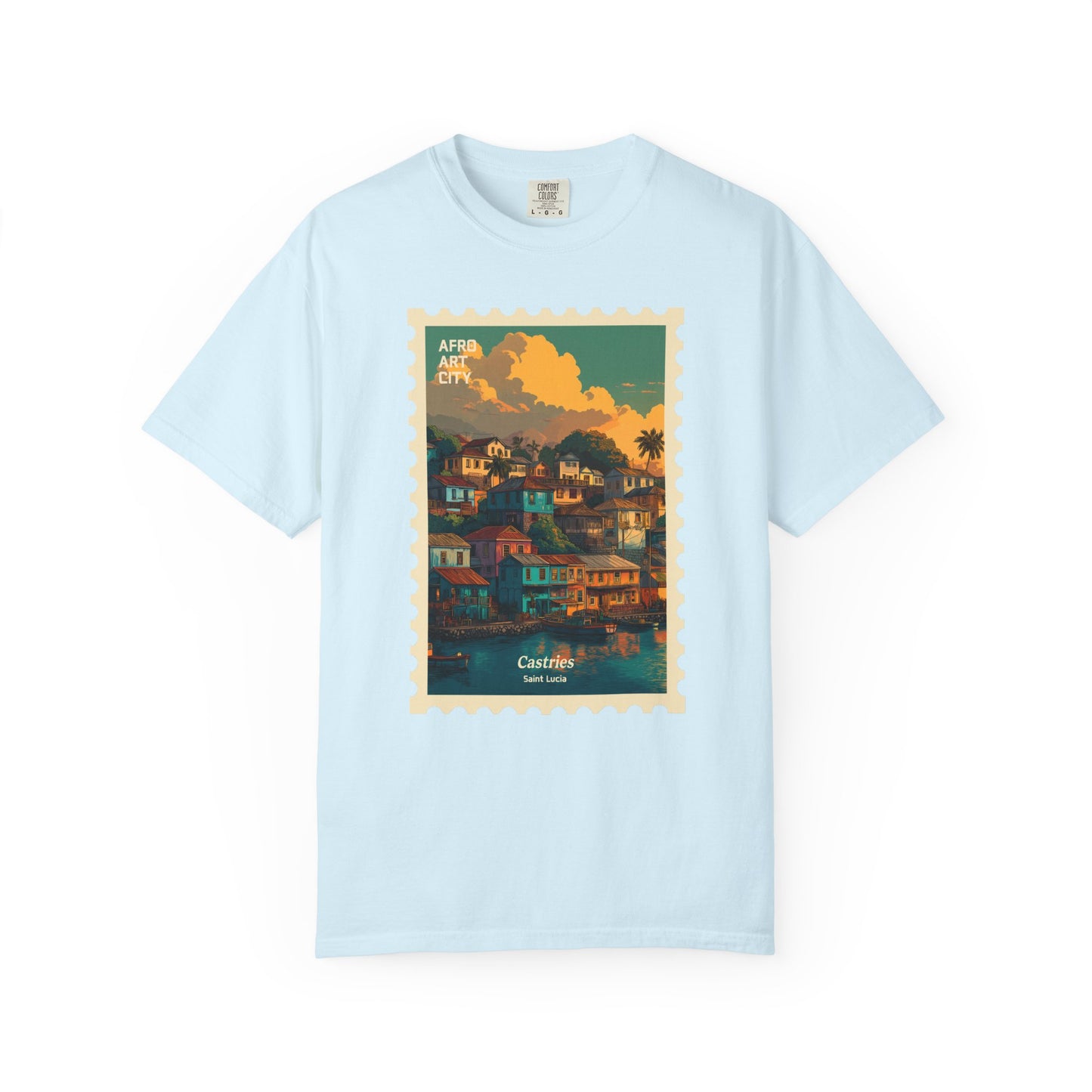 Saint Lucia - Castries | Postcards Travel T-Shirt