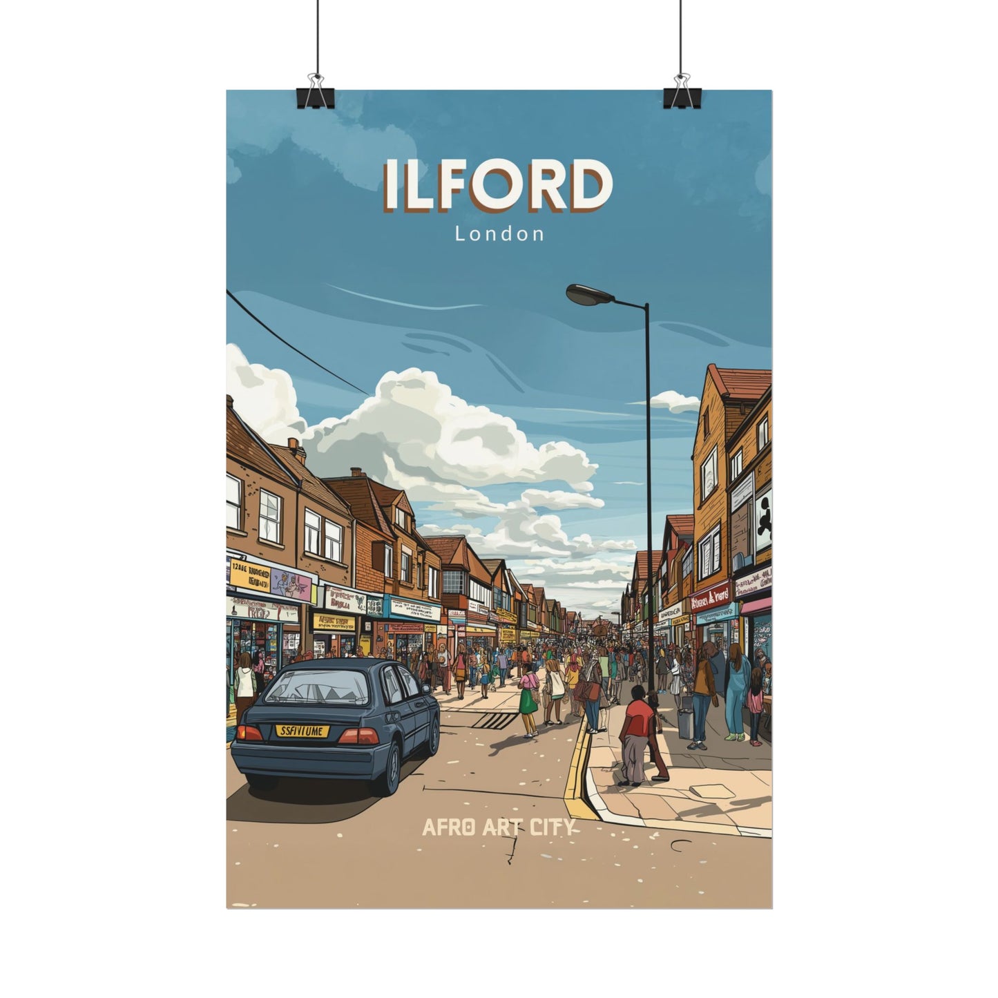 🇬🇧 United Kingdom - Ilford ｜ Poster