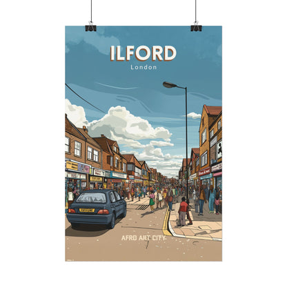 🇬🇧 United Kingdom - Ilford ｜ Poster