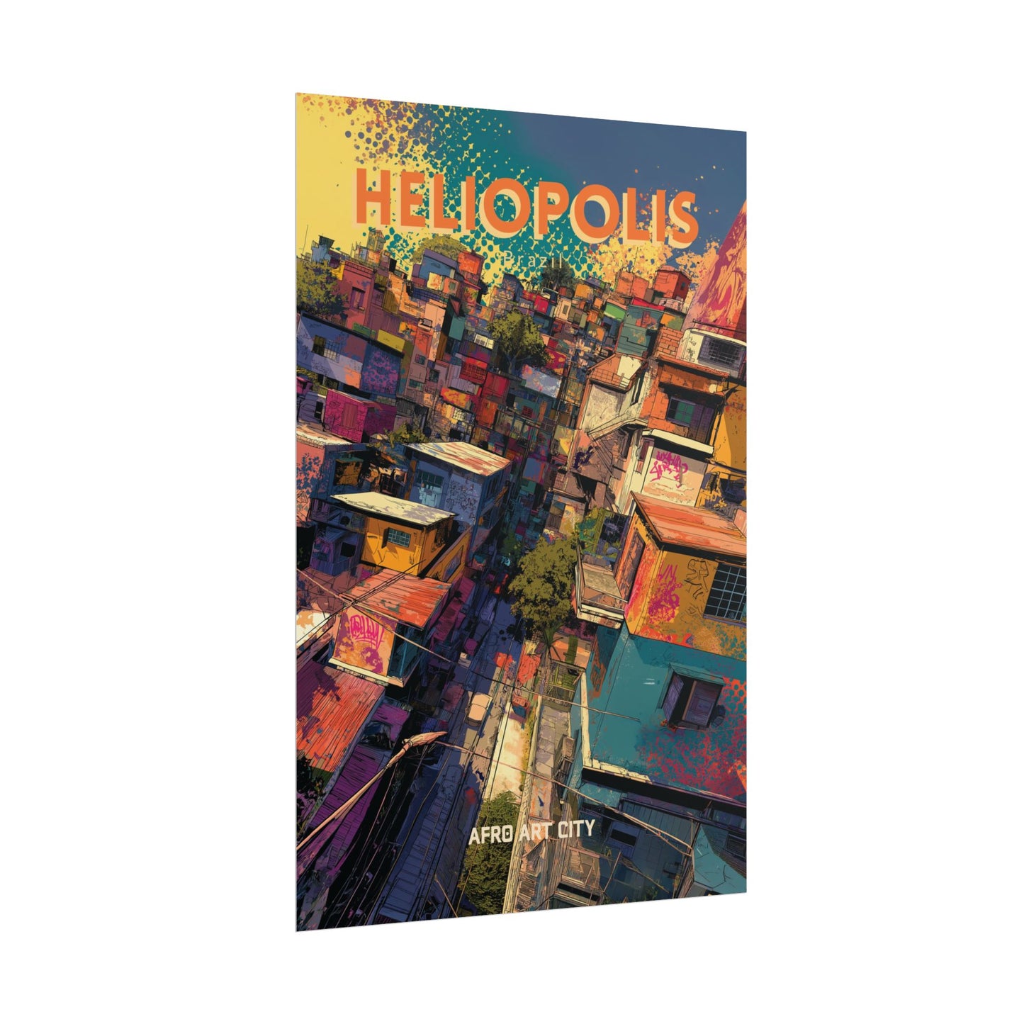 Brazil - São Paulo, Heliópolis｜Poster