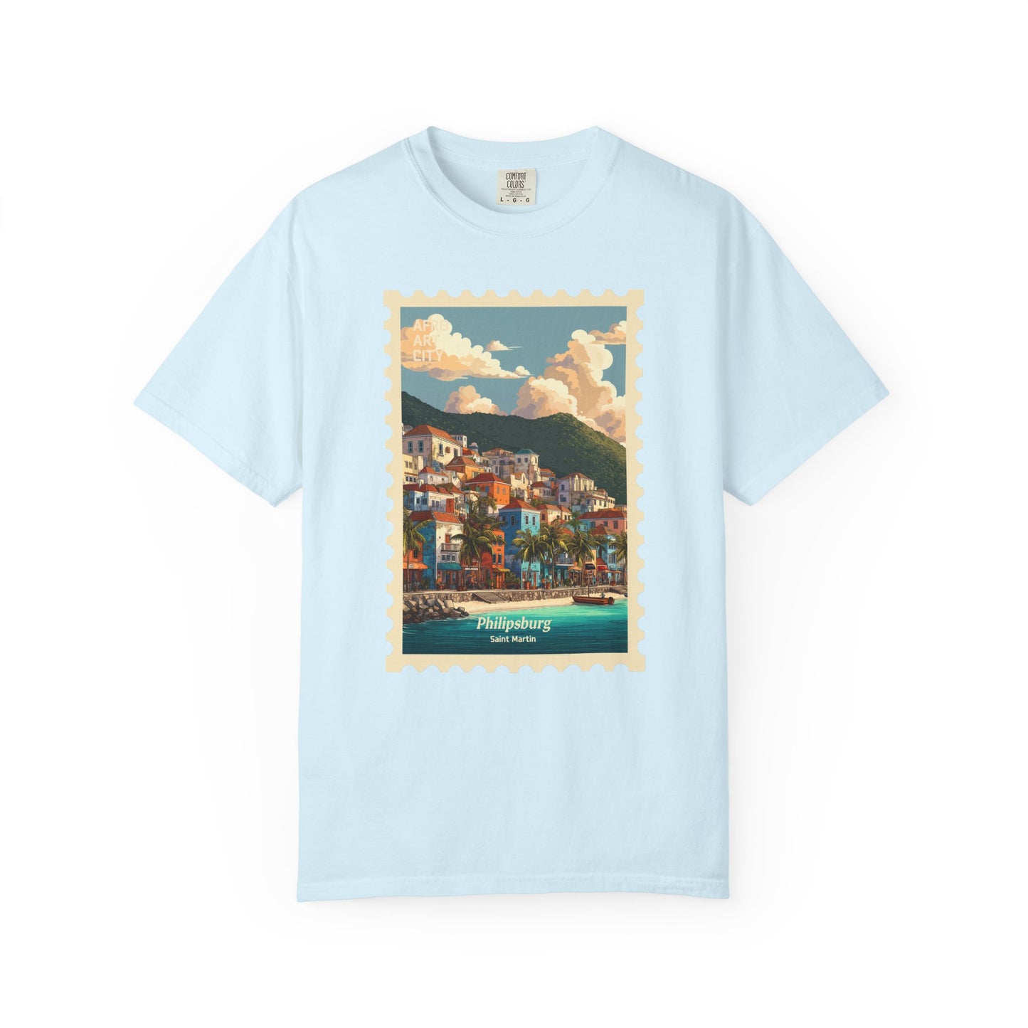 Saint Martin - Philipsburg | Postcards Travel T-Shirt