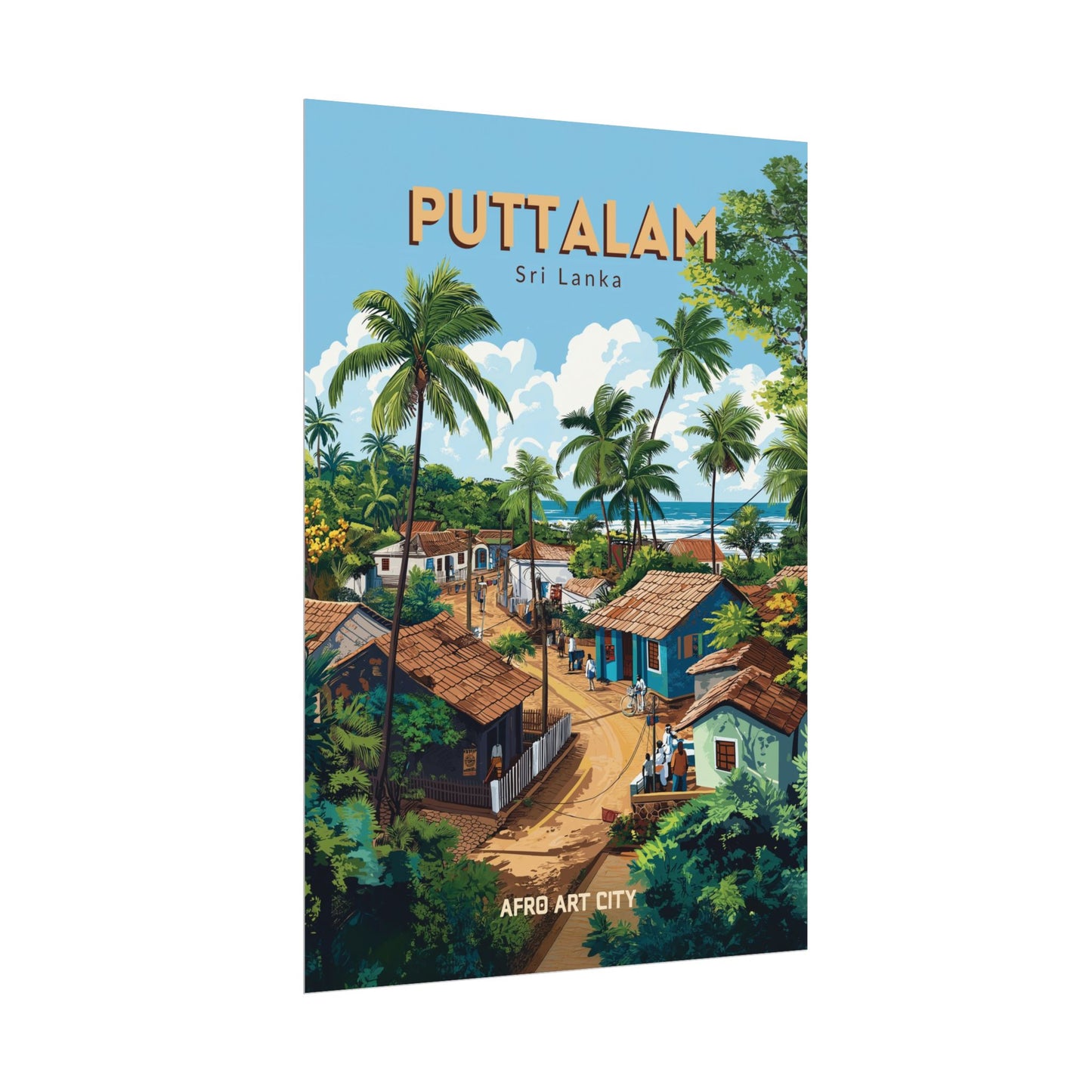 🇱🇰 Sri Lanka - Puttalam ｜ Poster