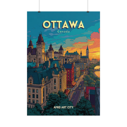 Canada - Ontario, Ottawa｜Poster