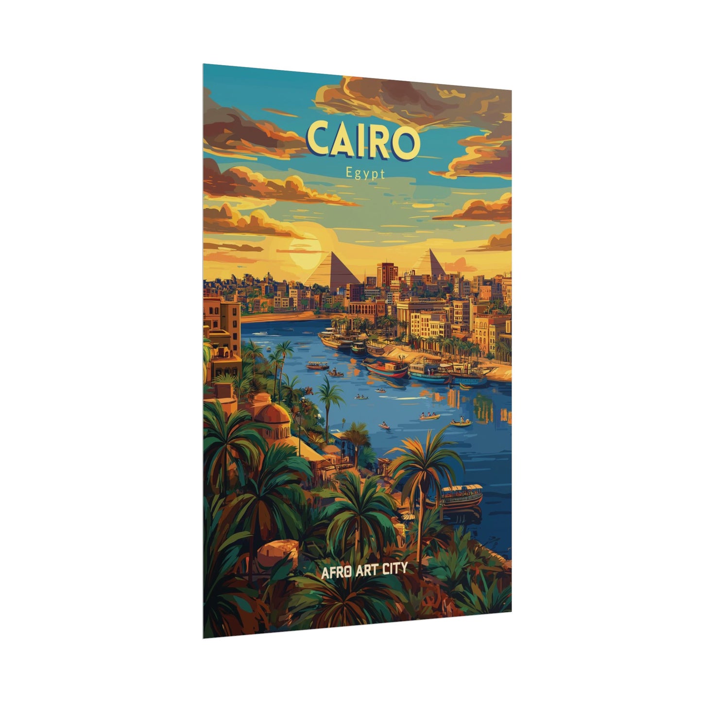 🇪🇬 Egypt - Cairo ｜ Poster