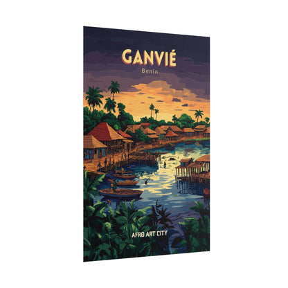 🇧🇯 Bénin - Ganvié ｜ Poster