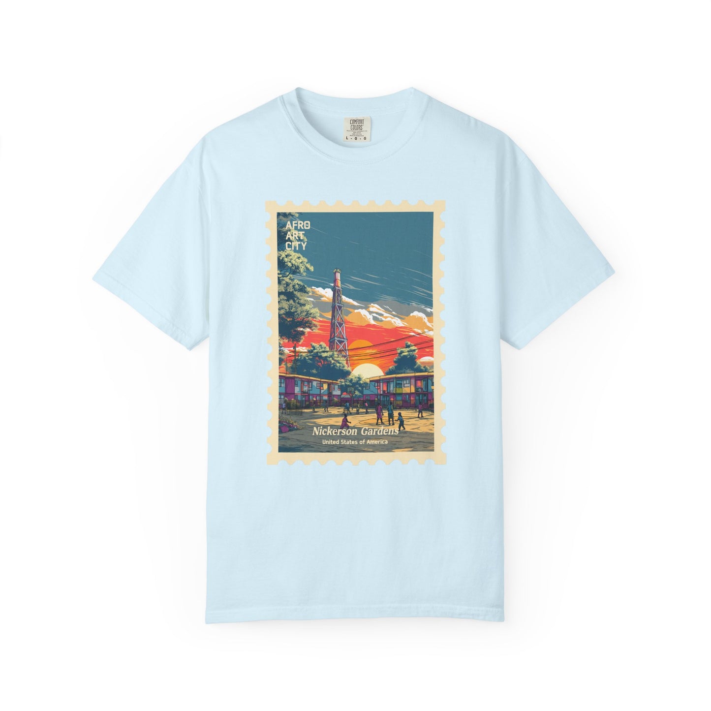 United States - California, Nickerson Gardens | Postcards Travel T-Shirt