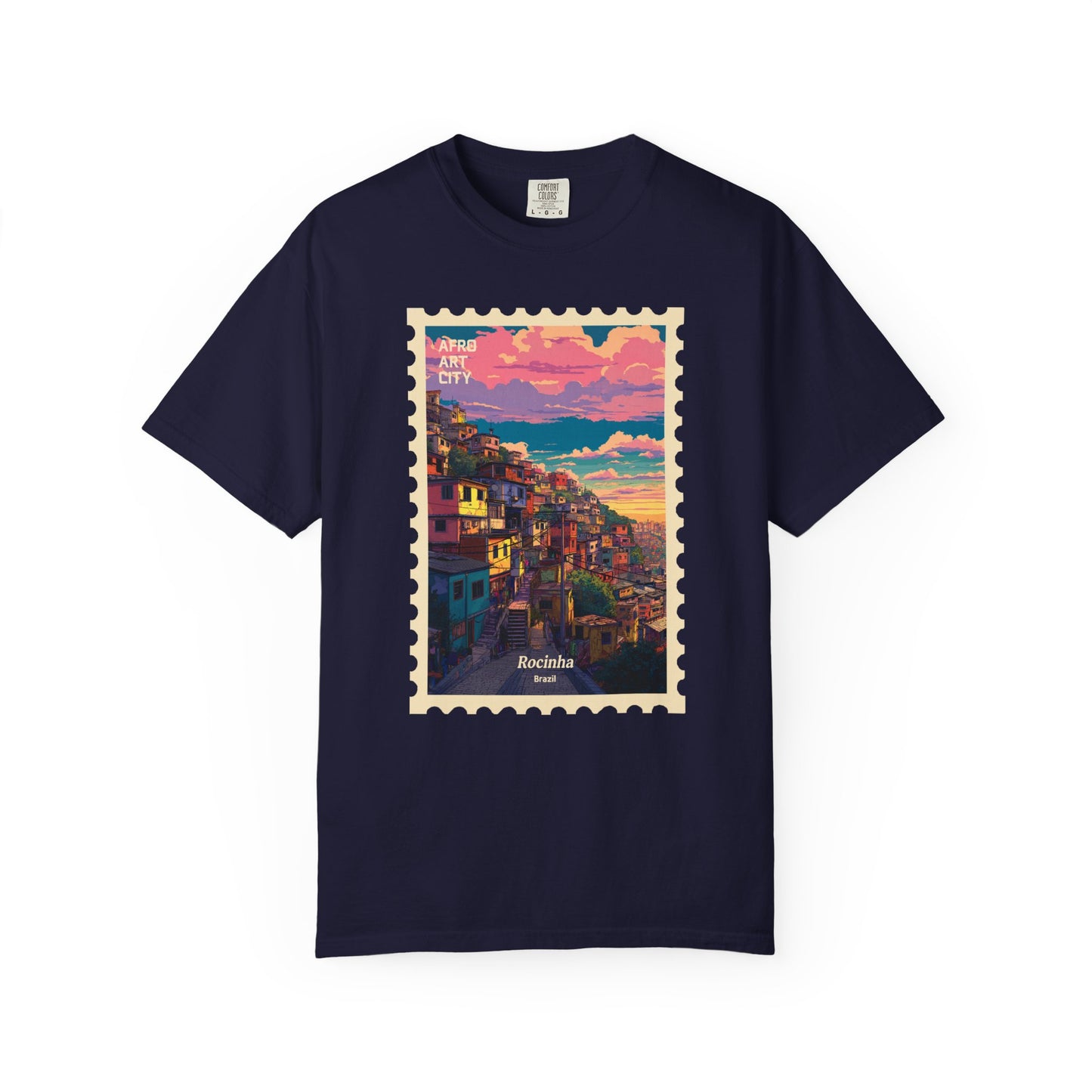 Brazil - Rio de Janeiro, Rocinha | Postcards Travel T-Shirt