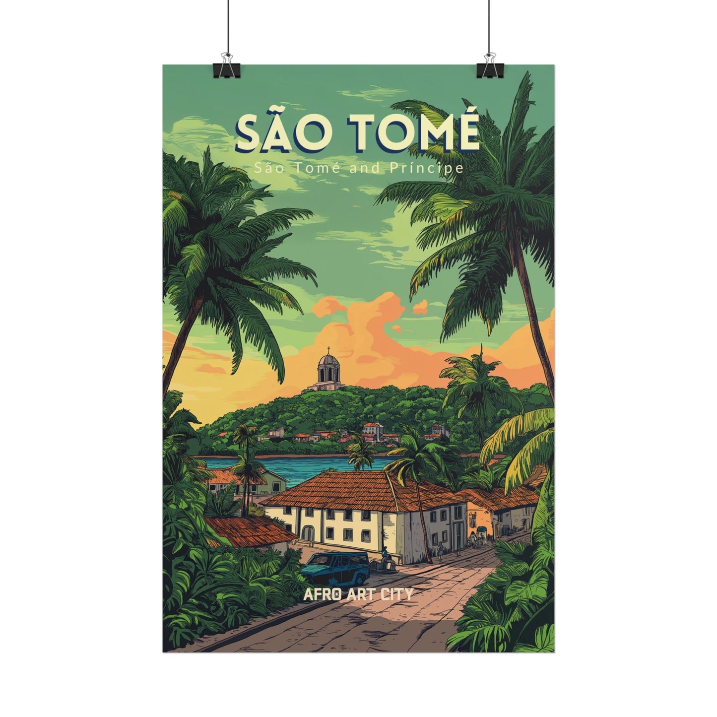 São Tomé and Príncipe - São Tomé ｜ Poster