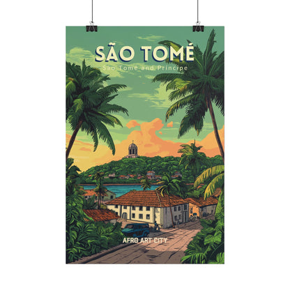 São Tomé and Príncipe - São Tomé ｜ Poster