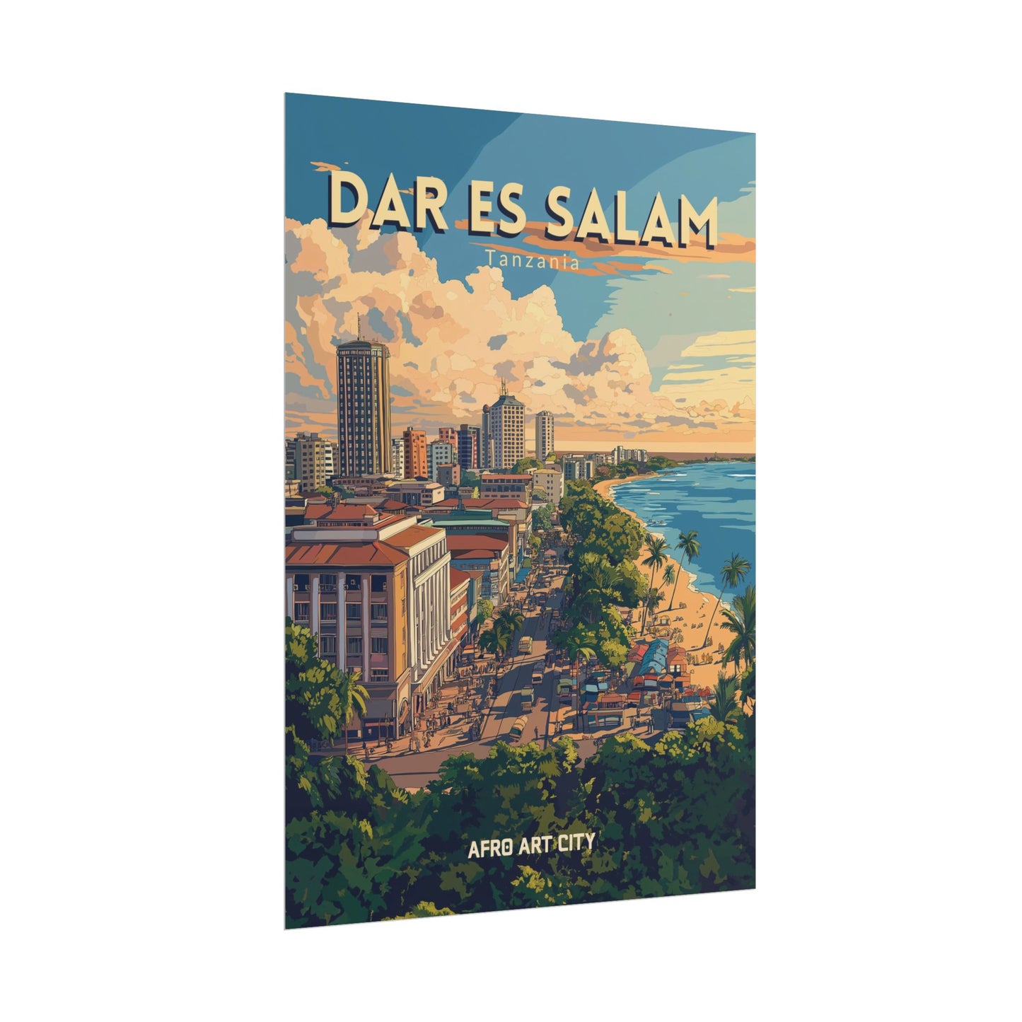 Tanzania - Dar es Salam ｜ Poster