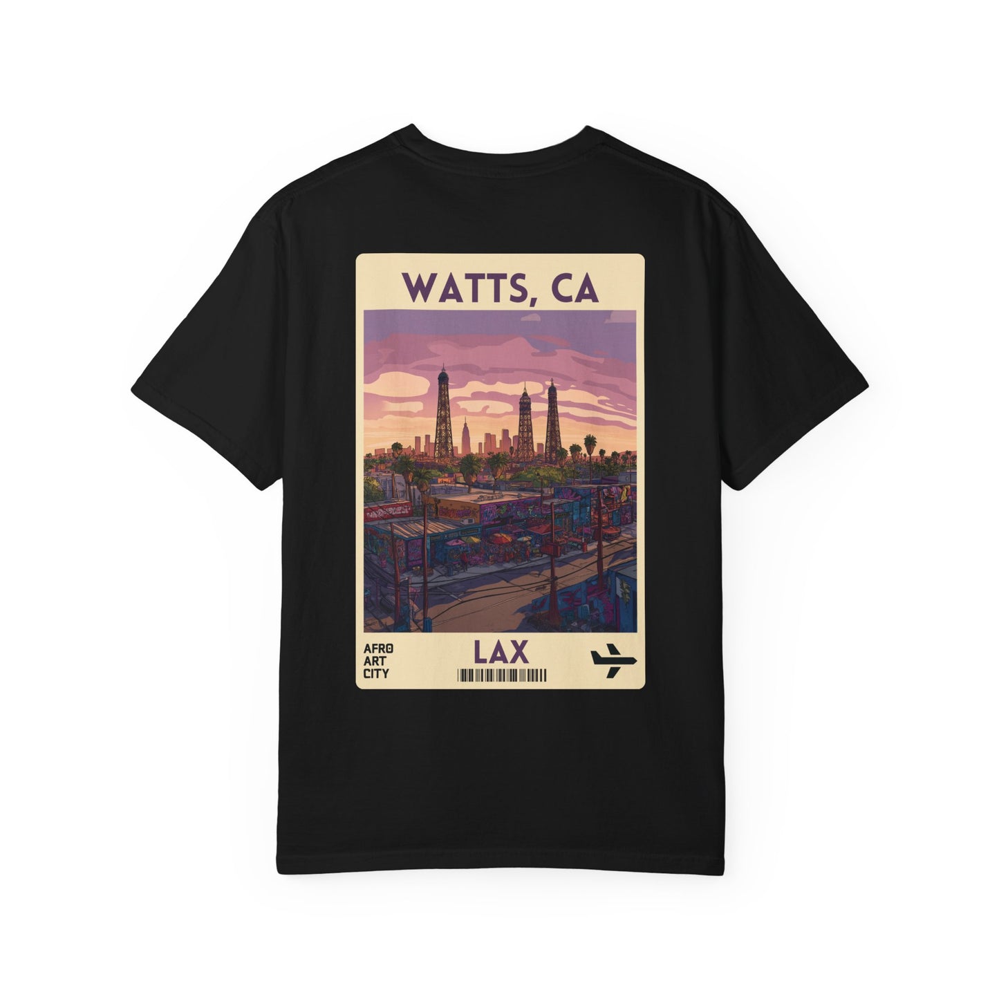 United States - California, Watts | Heritage Travel T-Shirt