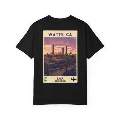 United States - California, Watts | Heritage Travel T-Shirt