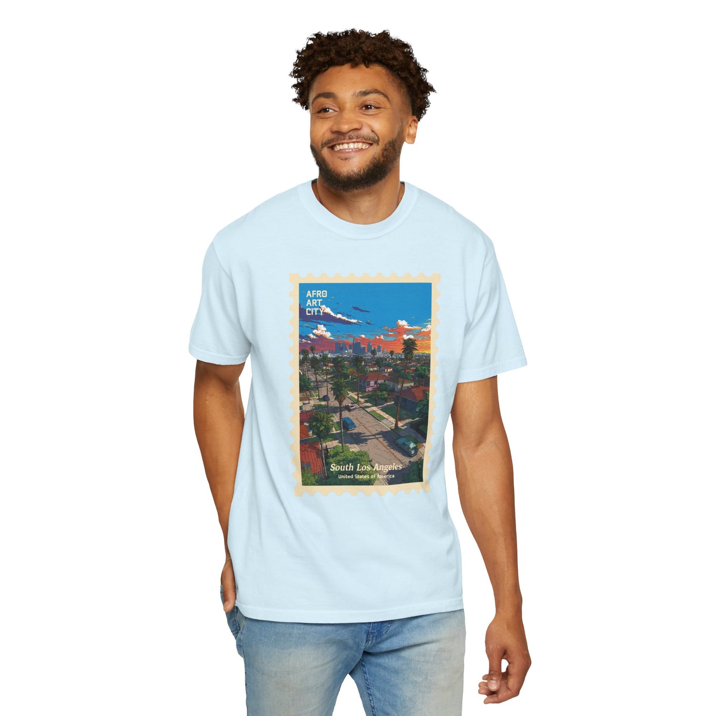 United States - California, South Los Angeles | Postcards Travel T-Shirt