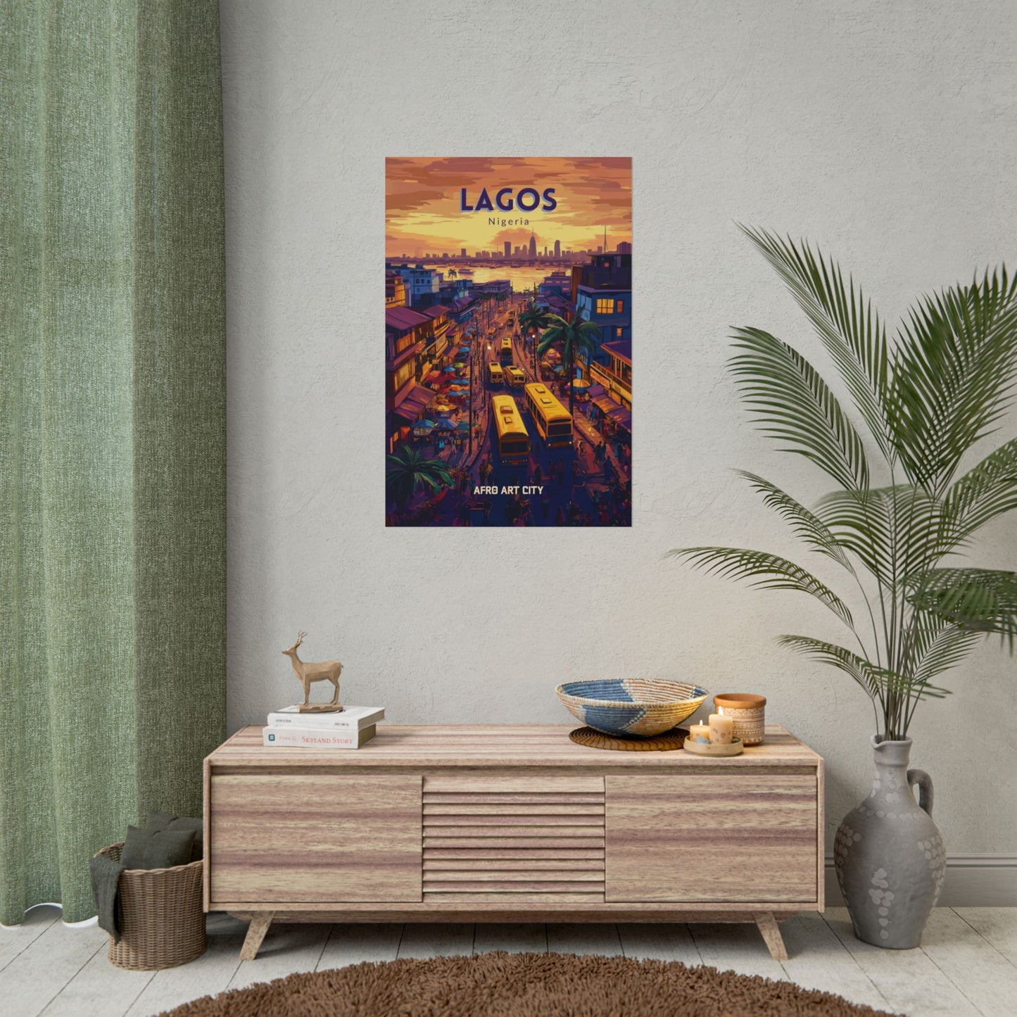 🇳🇬 Nigeria - Lagos ｜ Poster