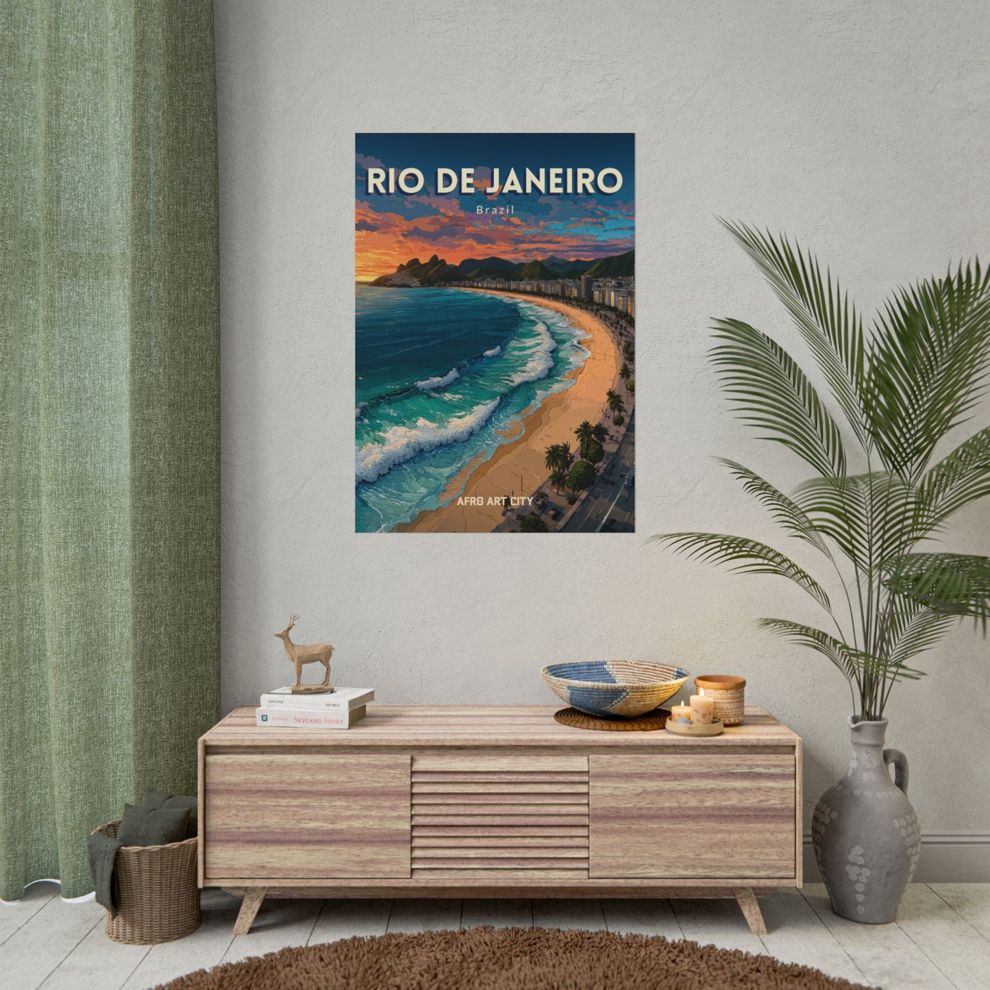 🇧🇷 BRAZIL - Rio de Janeiro ｜ Poster