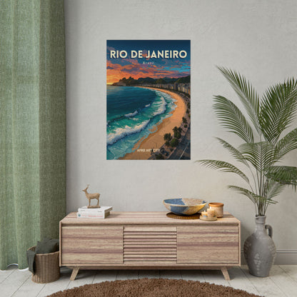 🇧🇷 BRAZIL - Rio de Janeiro ｜ Poster