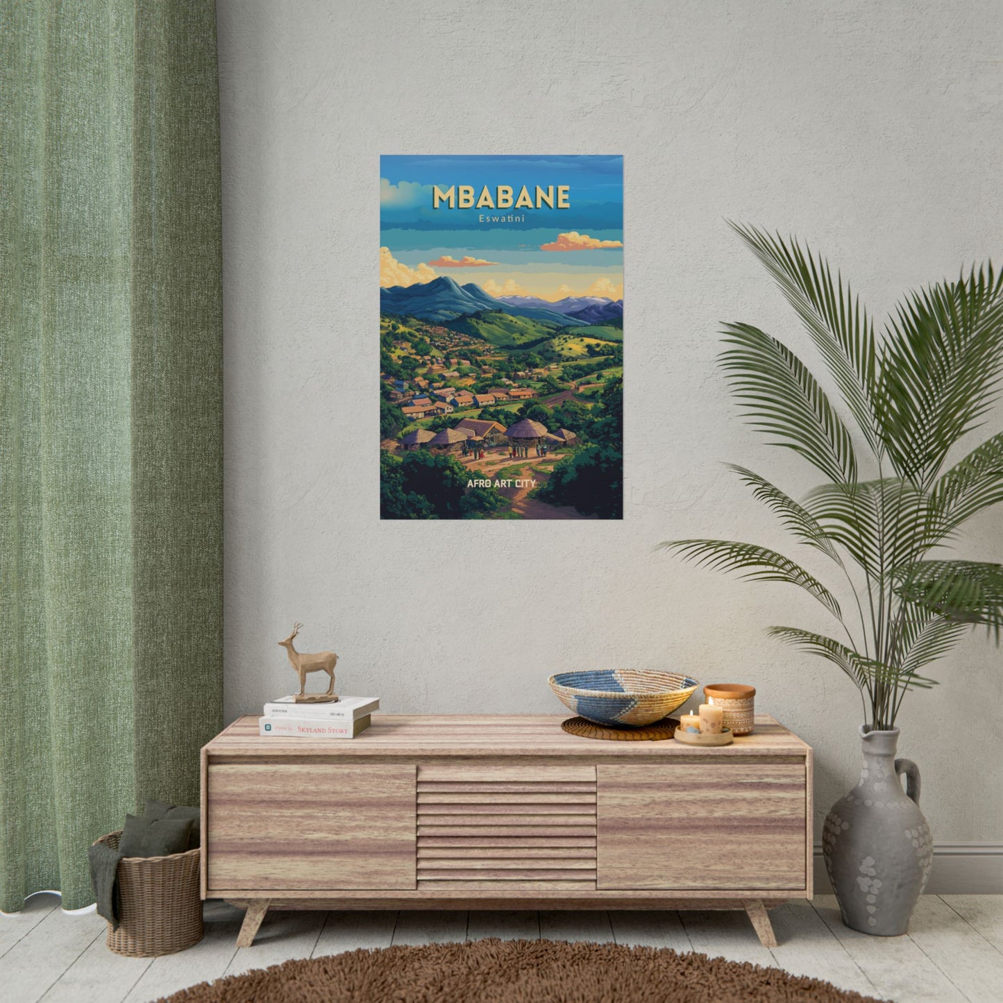 🇸🇿 Eswatini - Mbabane ｜ Poster