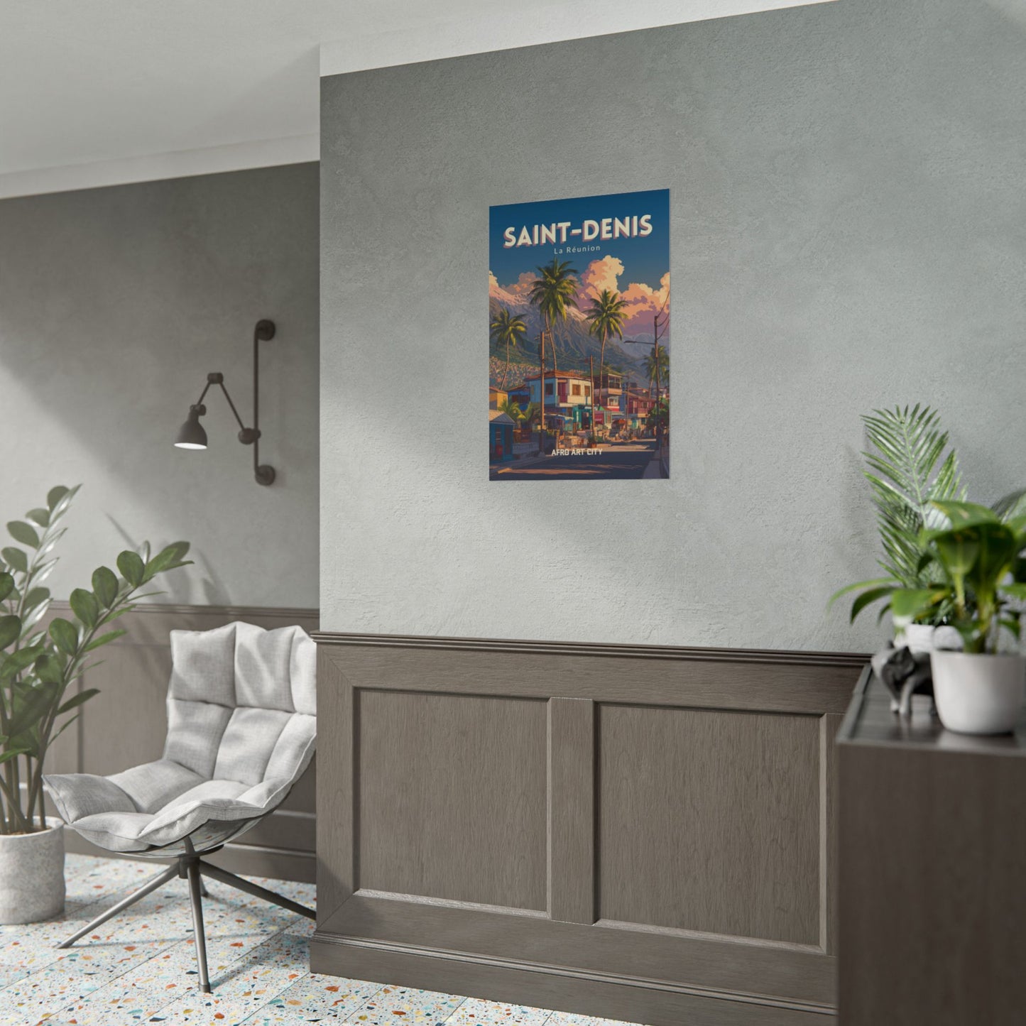 La Réunion - Saint-Denis｜Poster