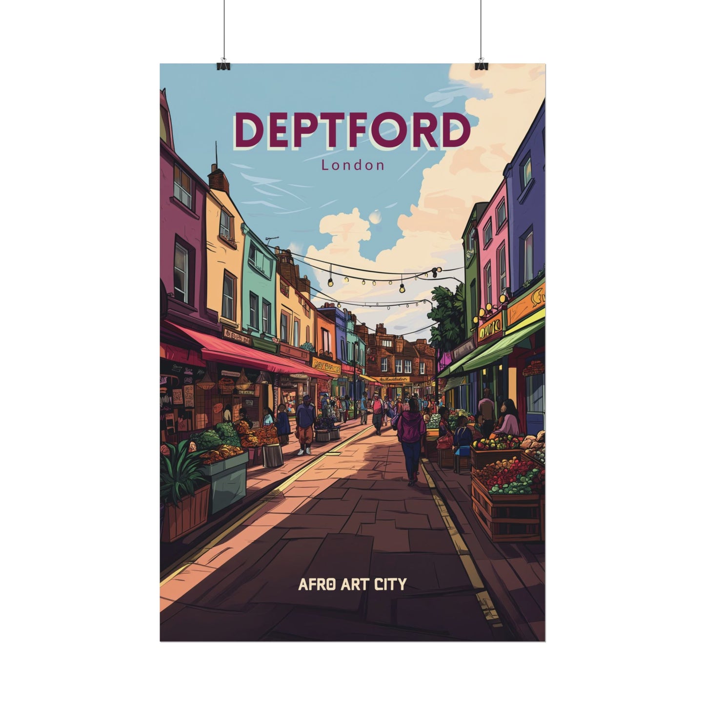 🇬🇧 United Kingdom - Deptford ｜ Poster