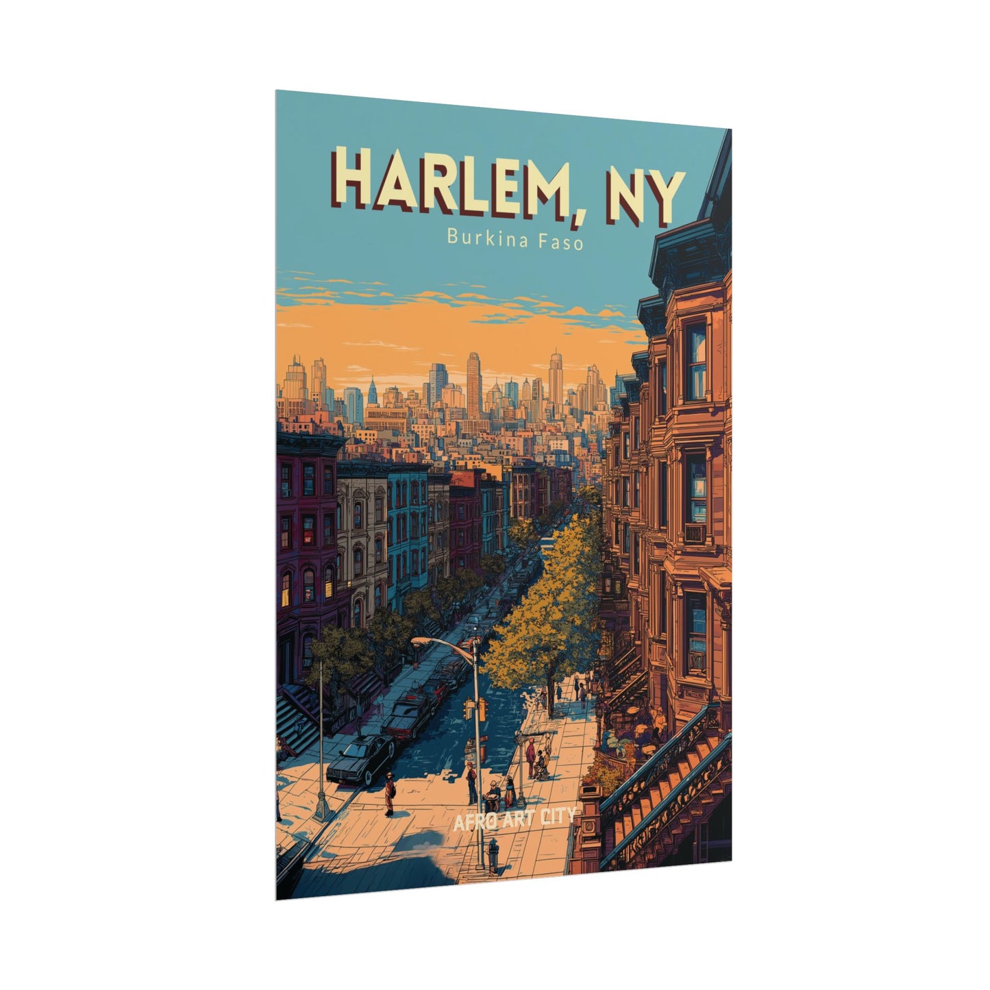 United States - New York, Harlem ｜ Poster