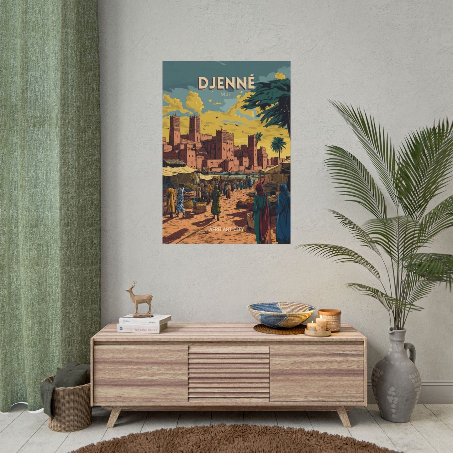 🇲🇱 Mali - Djenné ｜ Poster