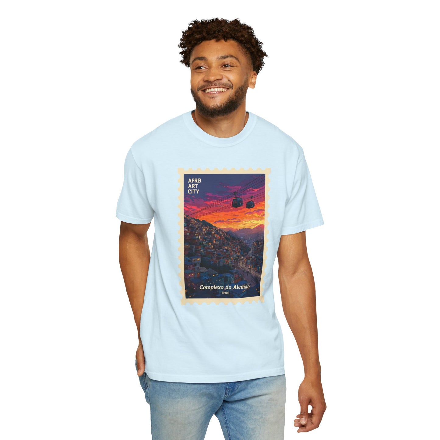 Brazil - Rio de Janeiro, Complexo do Alemão | Postcards Travel T-Shirt