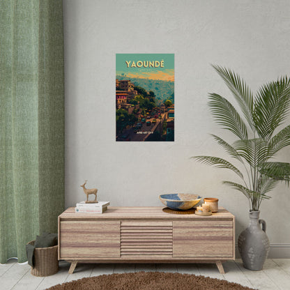 🇨🇲 Cameroon - Yaoundé ｜ Poster